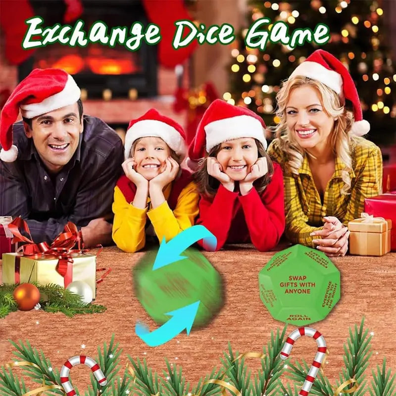 Christmas GIft Swap Dice