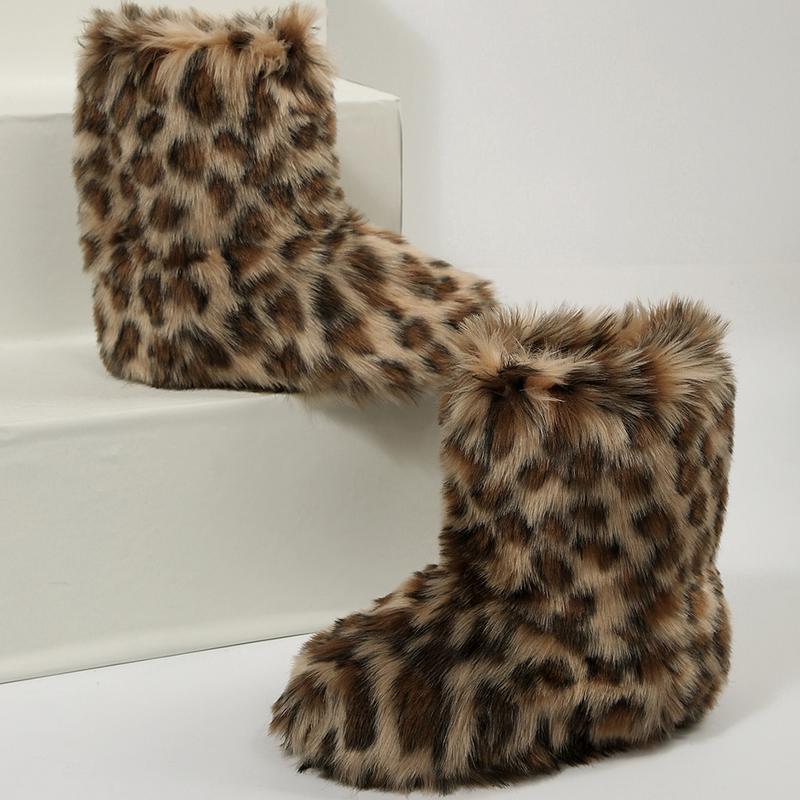 Fluffy Fur Boots