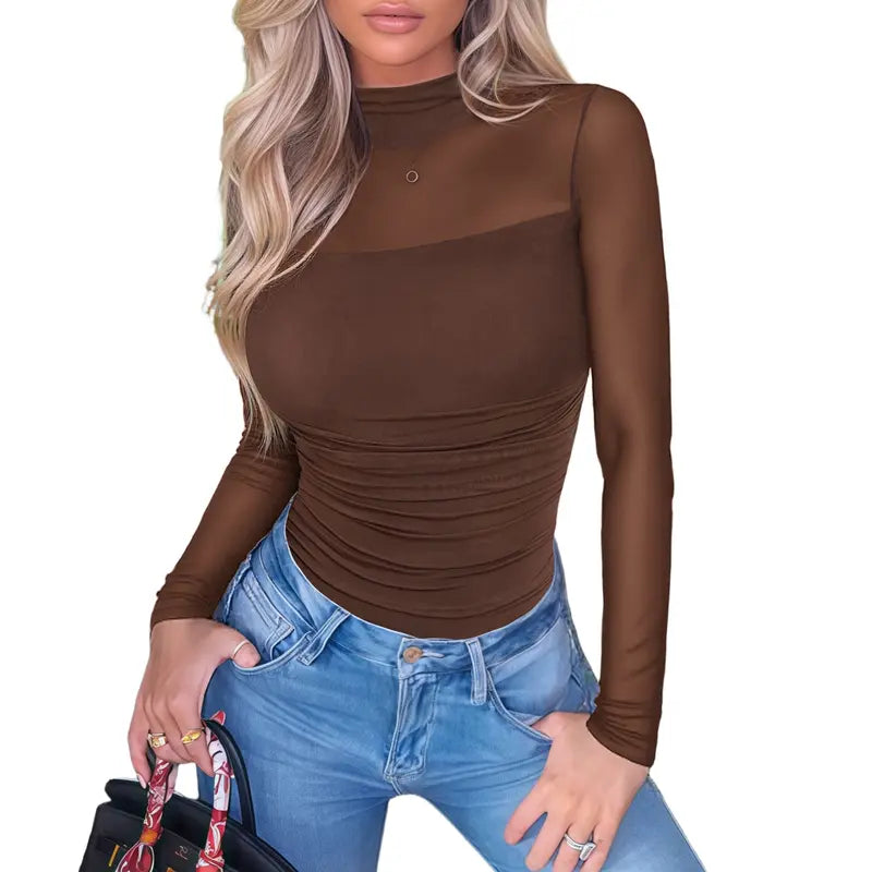 Contour Turtleneck Bodysuit