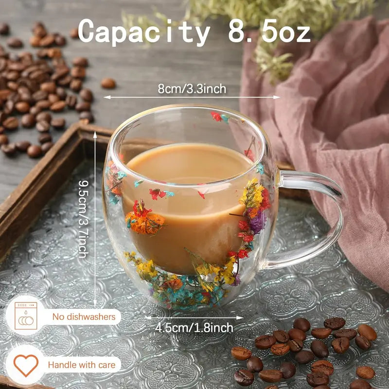 Flower Coffee Cup