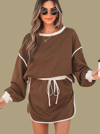 Long Sleeve Skort Set