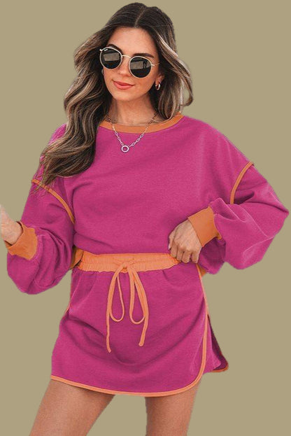 Long Sleeve Skort Set
