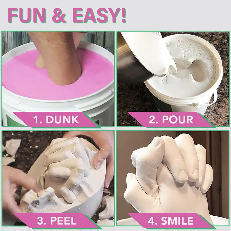 Couples Hand Casting Kit
