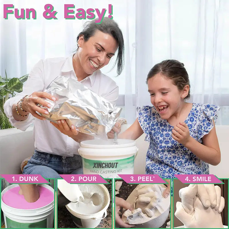 Couples Hand Casting Kit