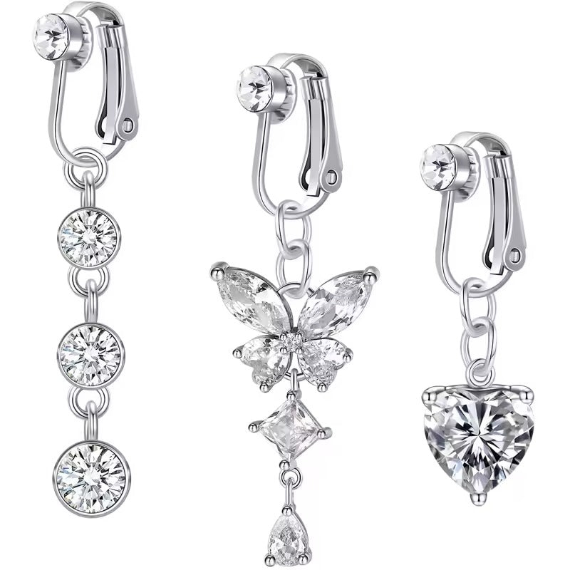 Clip On Belly Button Rings