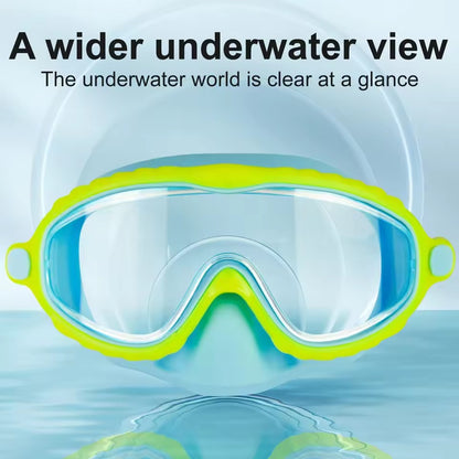 Clip On Swim Goggles with Nose Cover