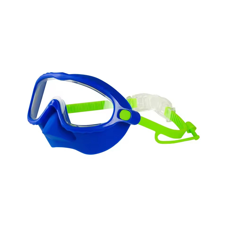 Clip On Swim Goggles with Nose Cover
