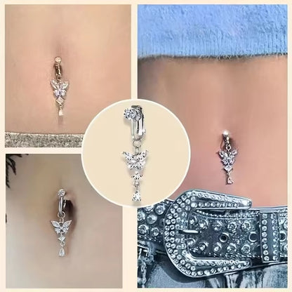 Clip On Belly Button Rings