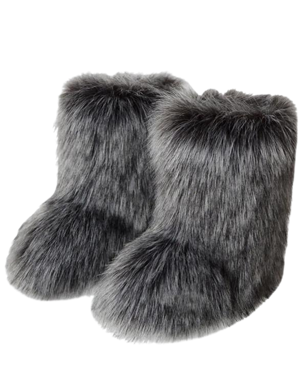 Fluffy Fur Boots