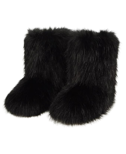 Fluffy Fur Boots