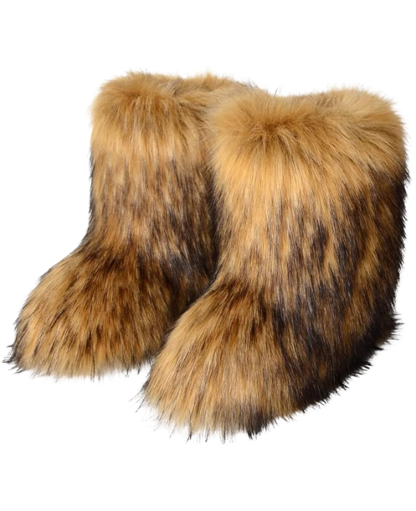 Fluffy Fur Boots