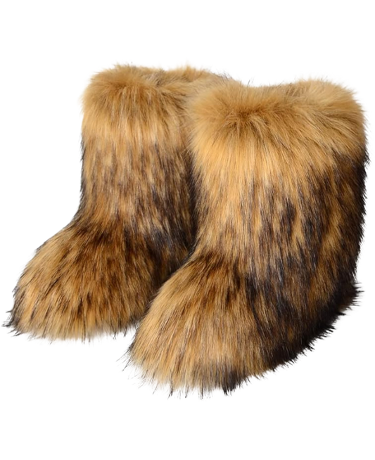 Fluffy Fur Boots