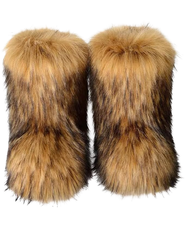 Fluffy Fur Boots