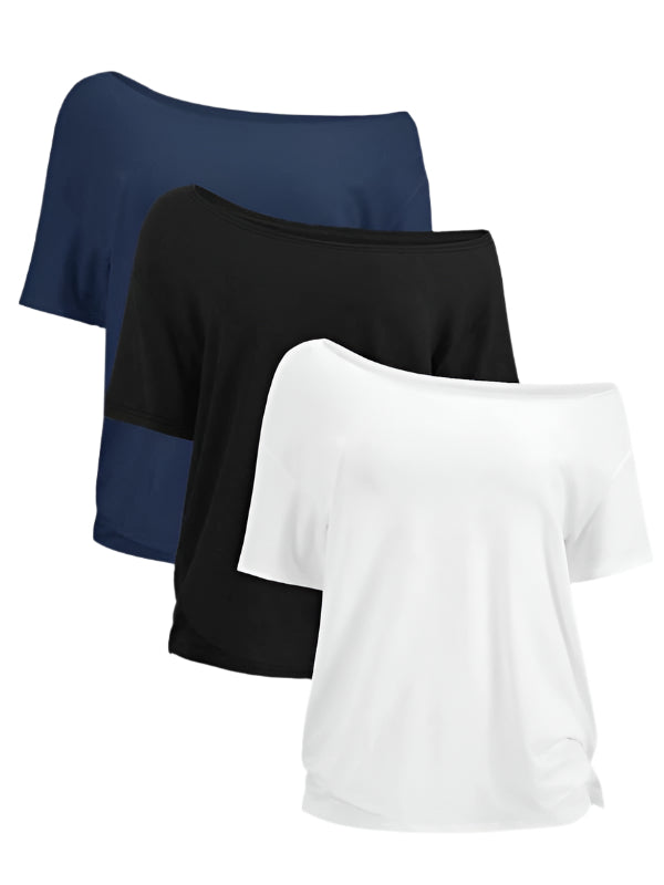 Casual Off Shoulder Basic