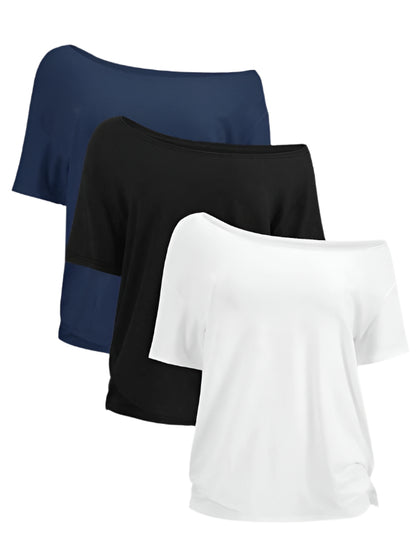 Casual Off Shoulder Basic