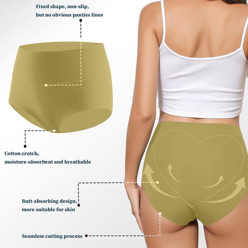 High Waist Seamless Underwear