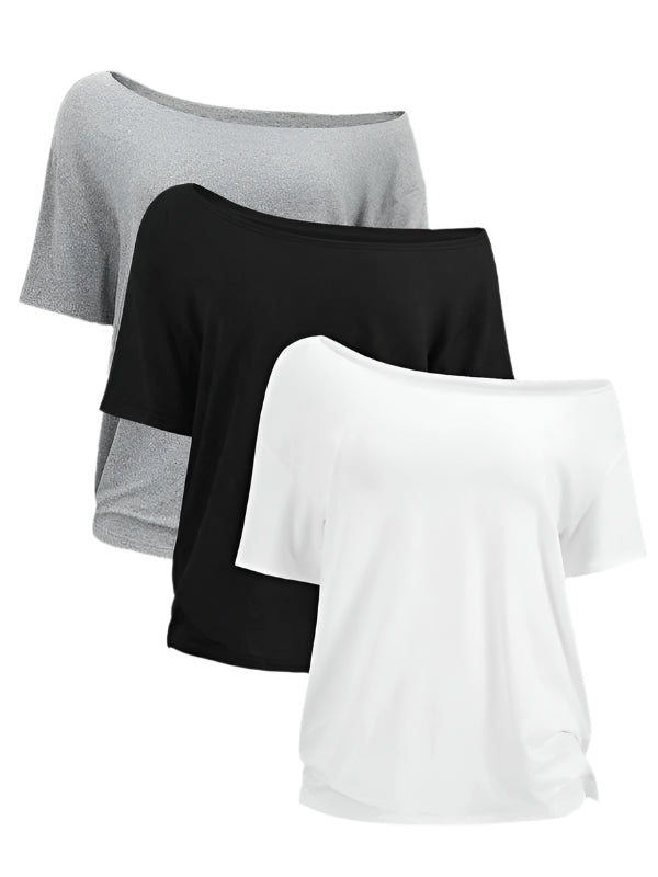 Casual Off Shoulder Basic