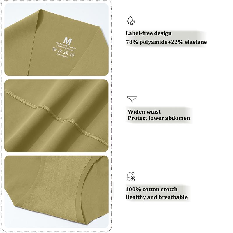 High Waist Seamless Underwear