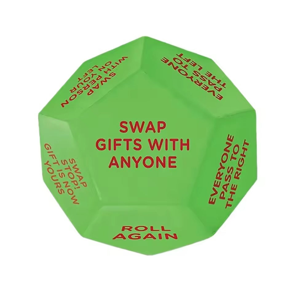 Christmas GIft Swap Dice