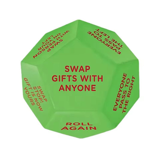 Christmas GIft Swap Dice