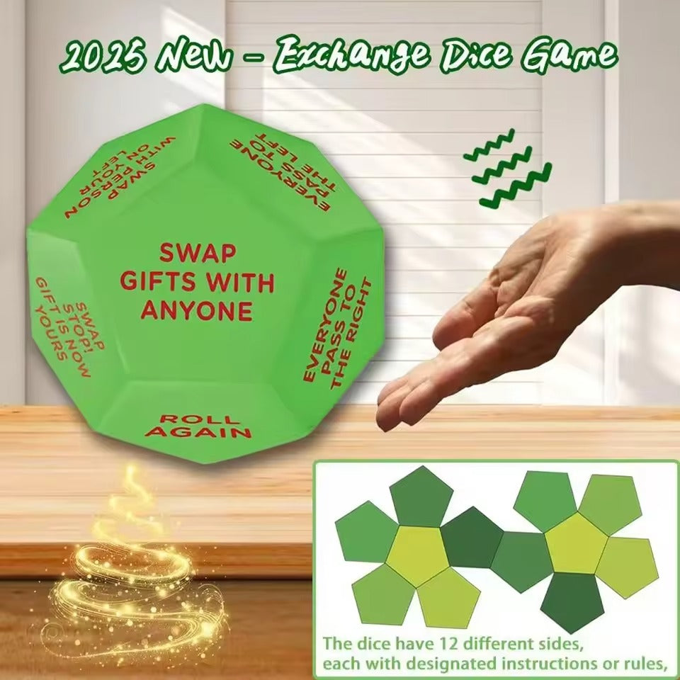 Christmas GIft Swap Dice