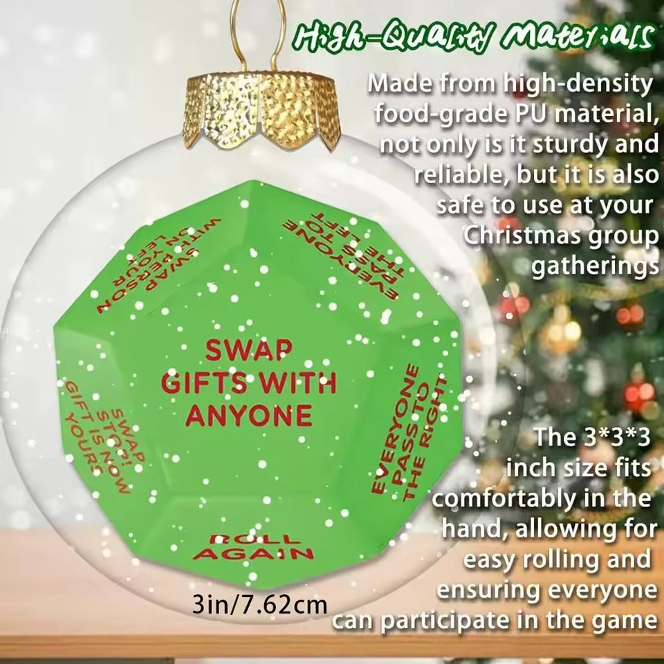 Christmas GIft Swap Dice