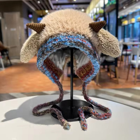 Christmas Horn Hat