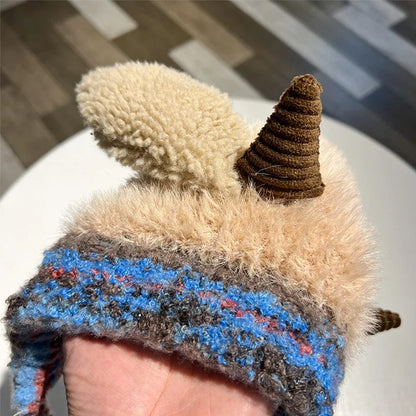 Christmas Horn Hat